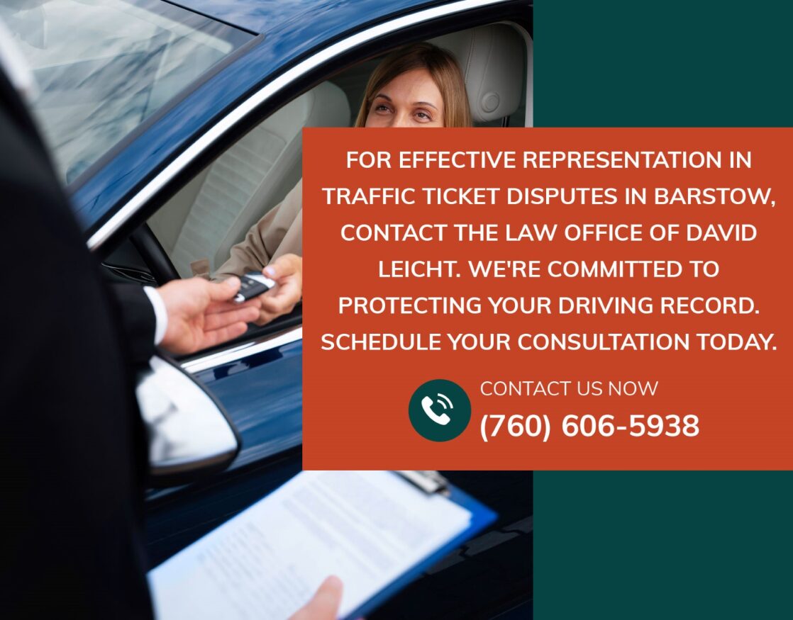 Traffic Ticket Attorney Needles, CA